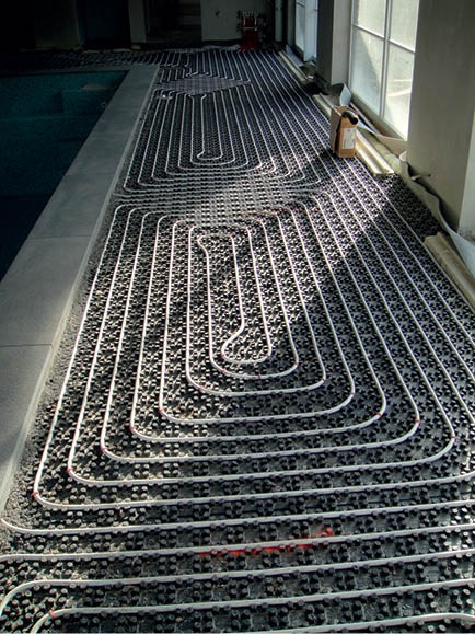 Dimensioneren van vloerverwarmingssystemen met warmwaterbuizen