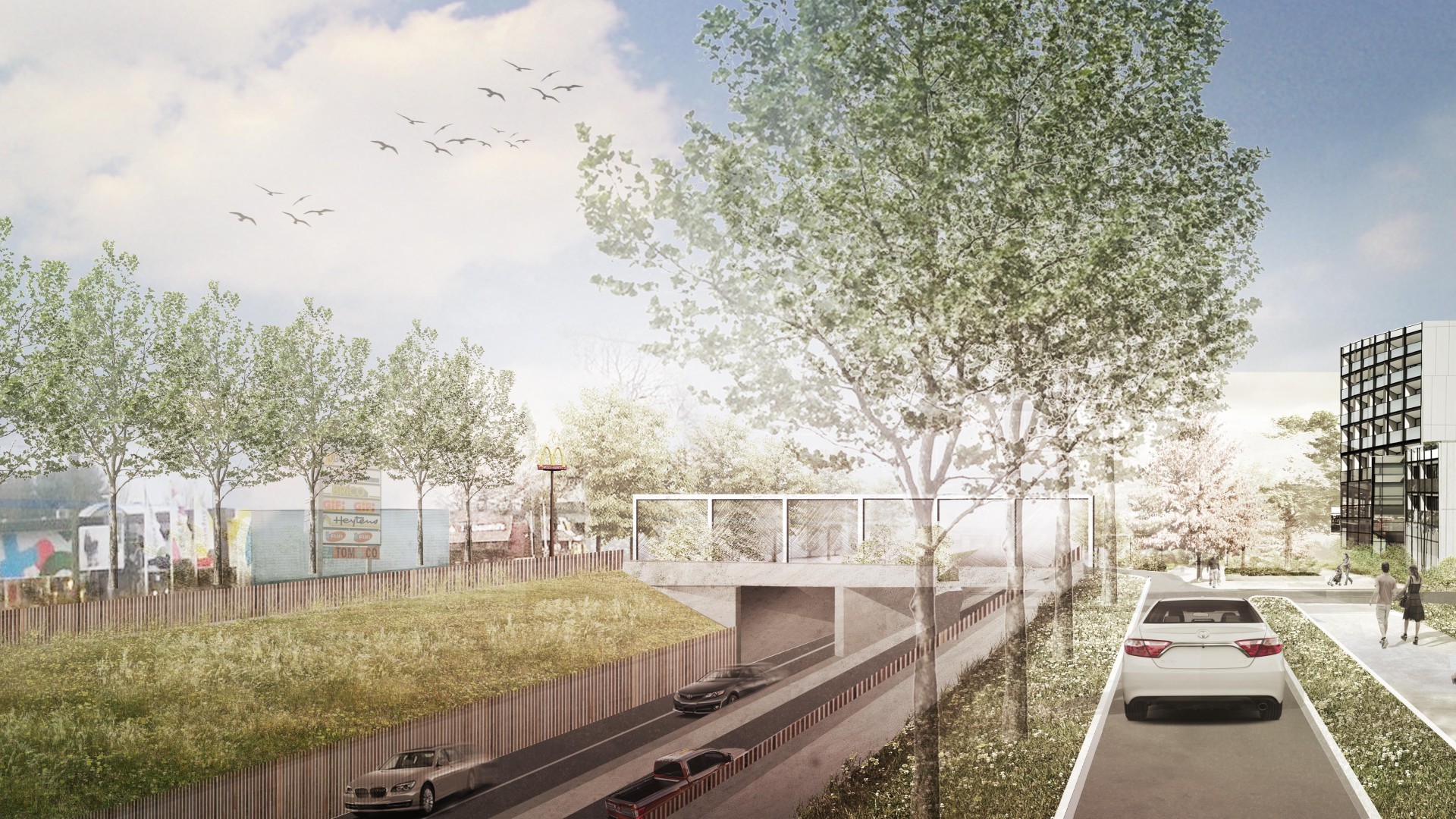 Nieuwe plannen voor overkapping kruispunt Ringlaan Lommel (1)