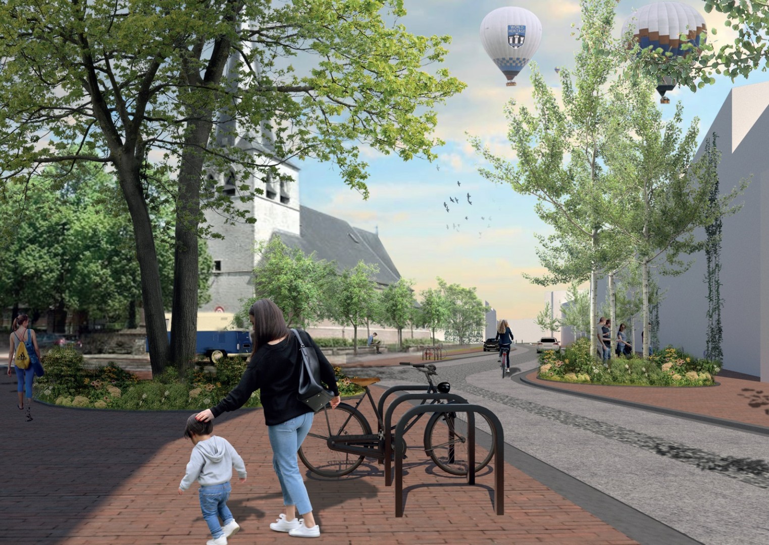 Heraanleg Olen-Centrum en bouw administratief centrum gaan door (1)