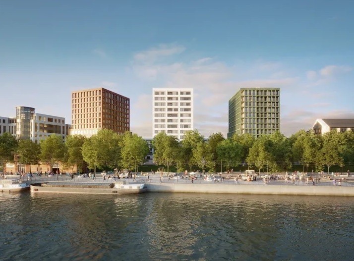 KBC-gebouw aan Brusselse Havenlaan maakt plaats voor drie woontorens
