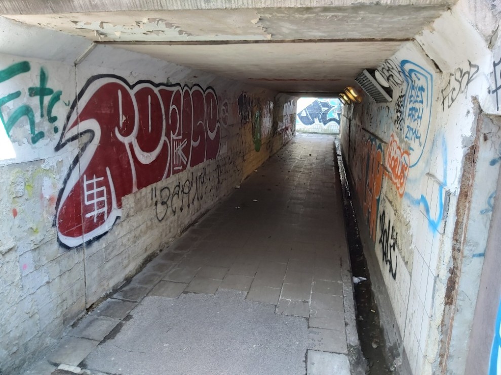 Berchem renoveert fiets- en voetgangerstunnel onder treinspoor (1)