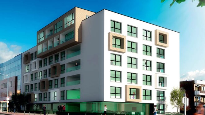 Home Invest Belgium realiseert 124 studentenkamers in Brussel