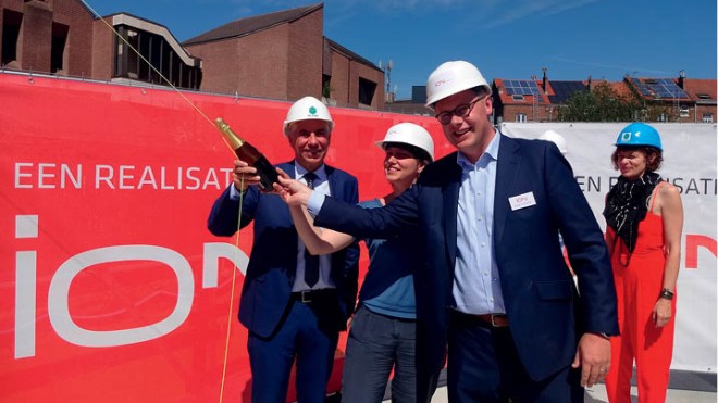 Studentenhuisvestingsproject Flint in Leuven is goed voor 205 kamers