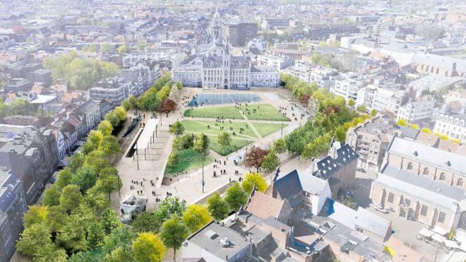 Studieopdracht herinrichting Grote Markt Sint-Niklaas gegund (1)