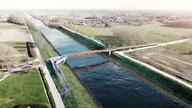 Fietsbrug-Zulte-(c)-De-Vlaamse-Waterweg